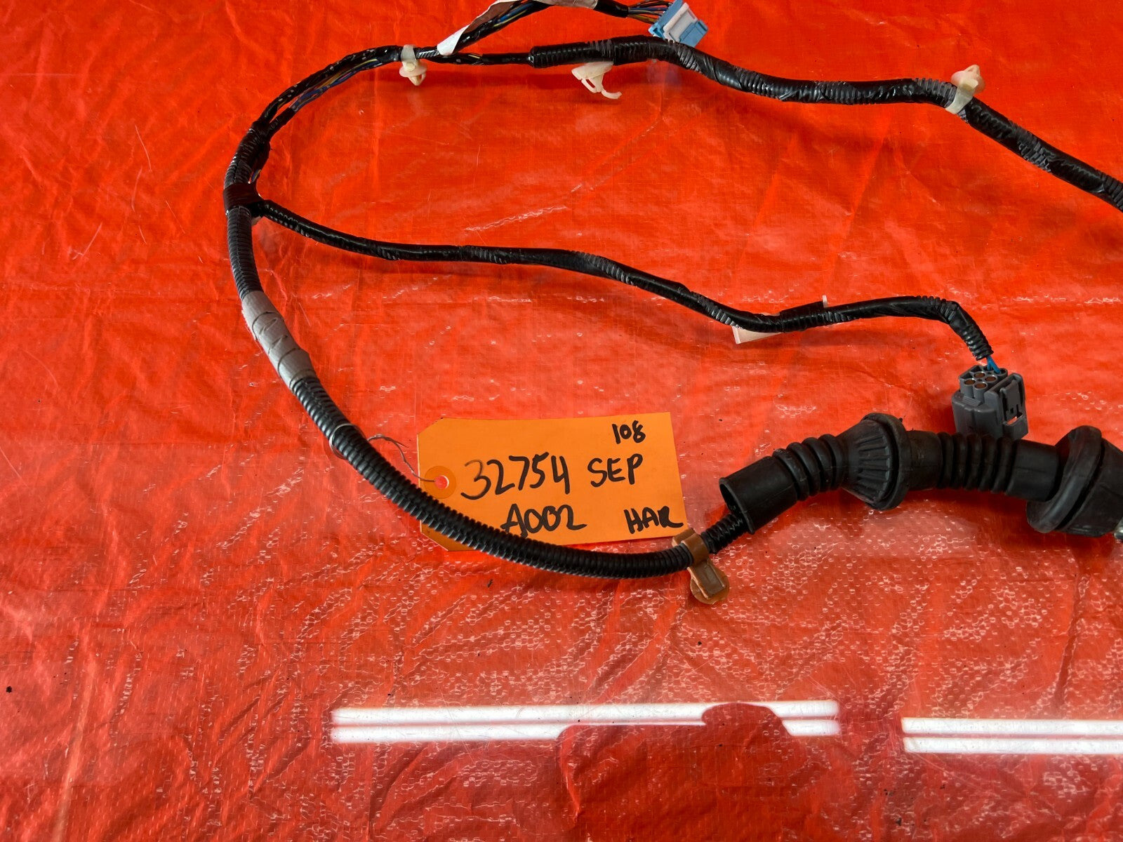 06 08 ACURA TL   DOOR WIRING HARNESS WIRE LOOM   DRIVER LEFT REAR   OEM OE #1086