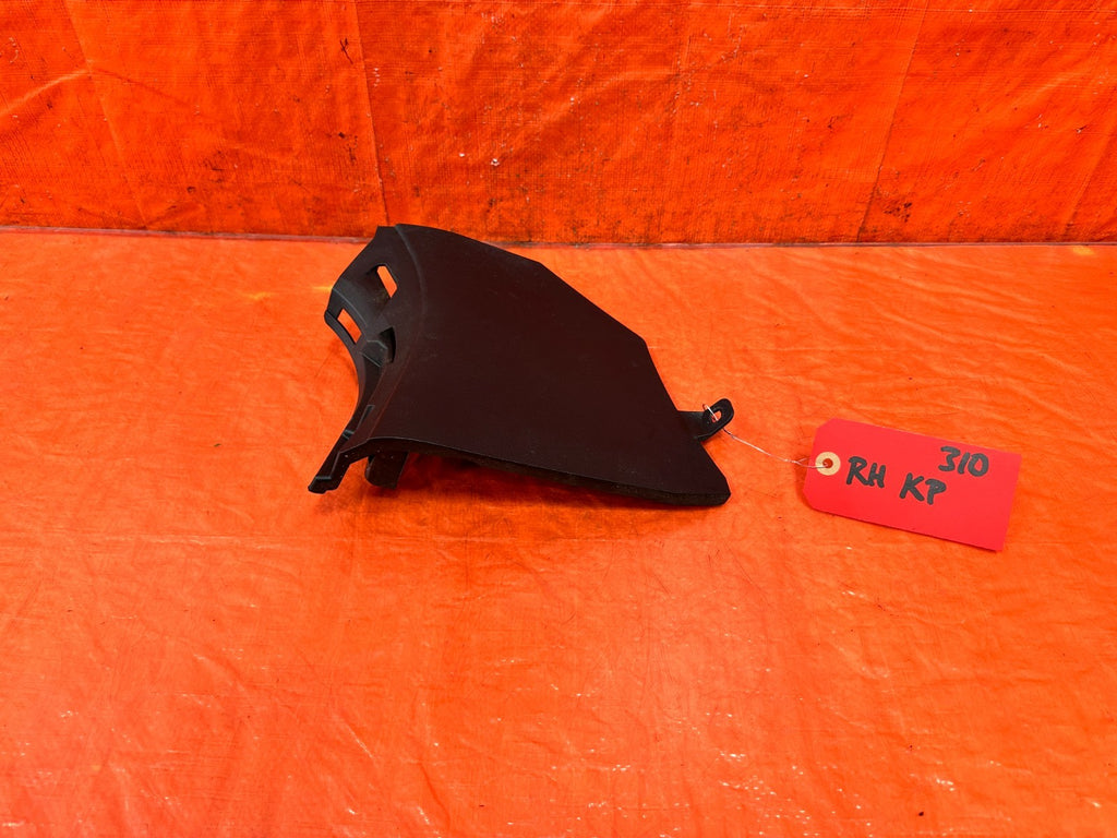 09 15 INFINITI G37 CONVERTIBLE   KICK PANEL   PASSENGER RIGHT SIDE   BLACK 3100