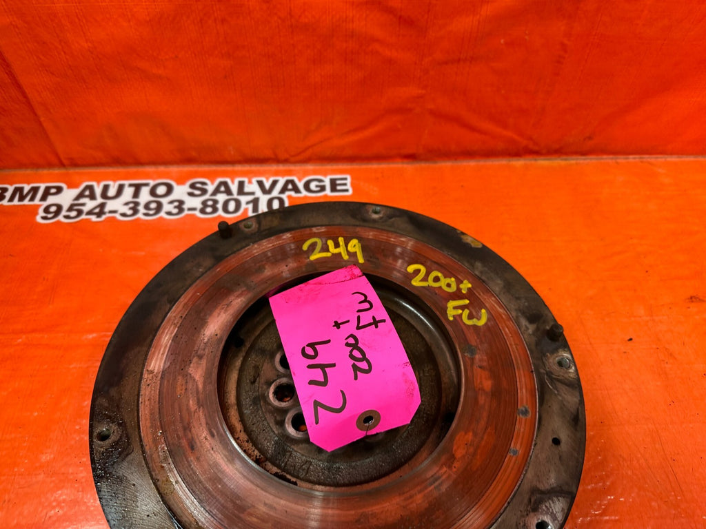 95 04 TOYOTA TACOMA   4 CYL 2.4L & 2.7L   MANUAL STICK SHIFT FLYWHEEL   OEM #2495