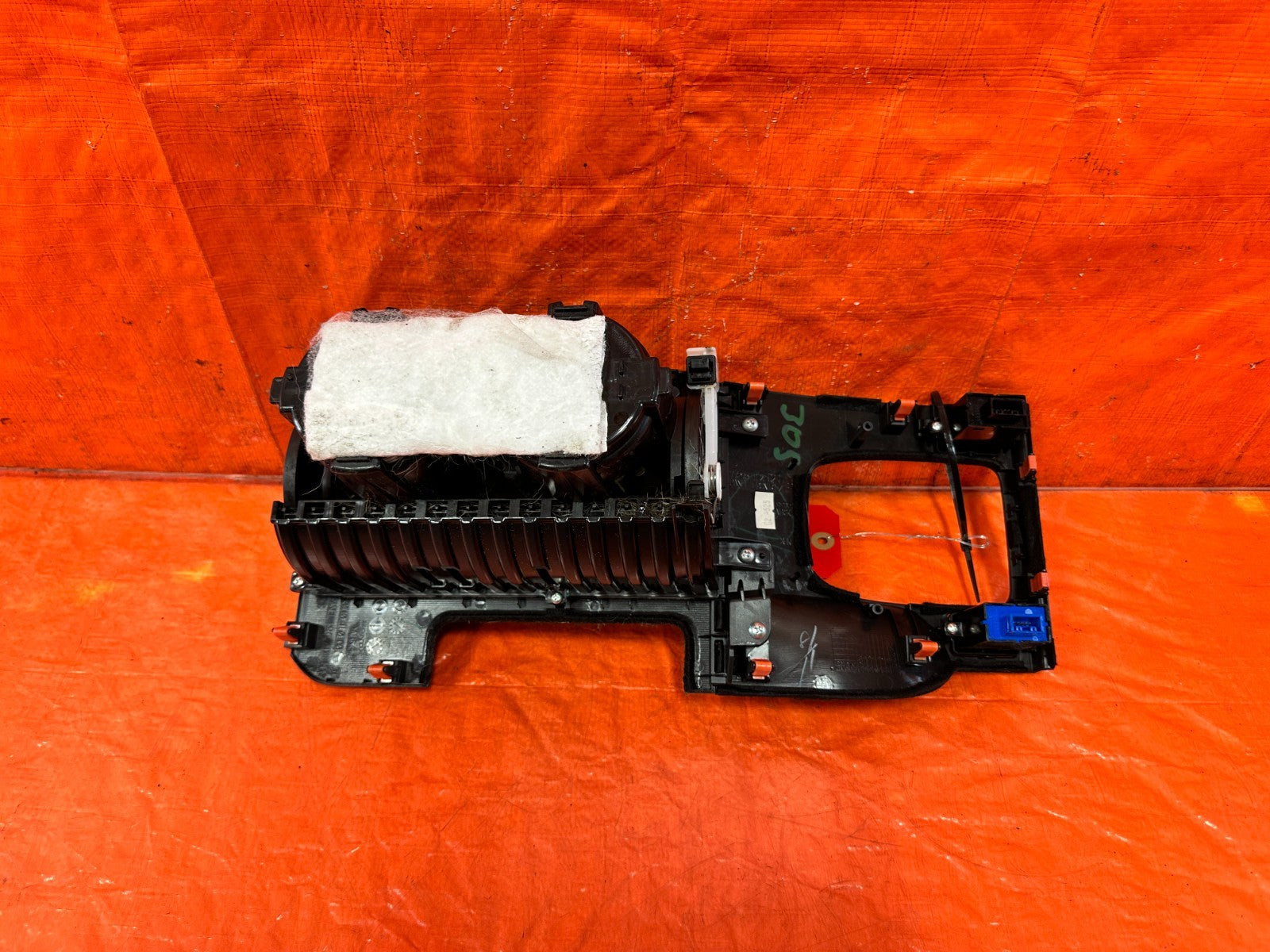 09 14 ACURA TSX   MANUAL   SHIFTER CONSOLE TRIM BEZEL W/ BOOT & CUP HOLDER  #3053