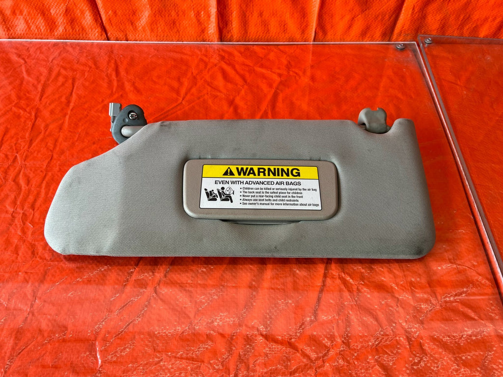 07 08 ACURA TL   SUN VISOR   DRIVER LEFT SIDE   GRAY COLOR   OEM FACTORY 1067