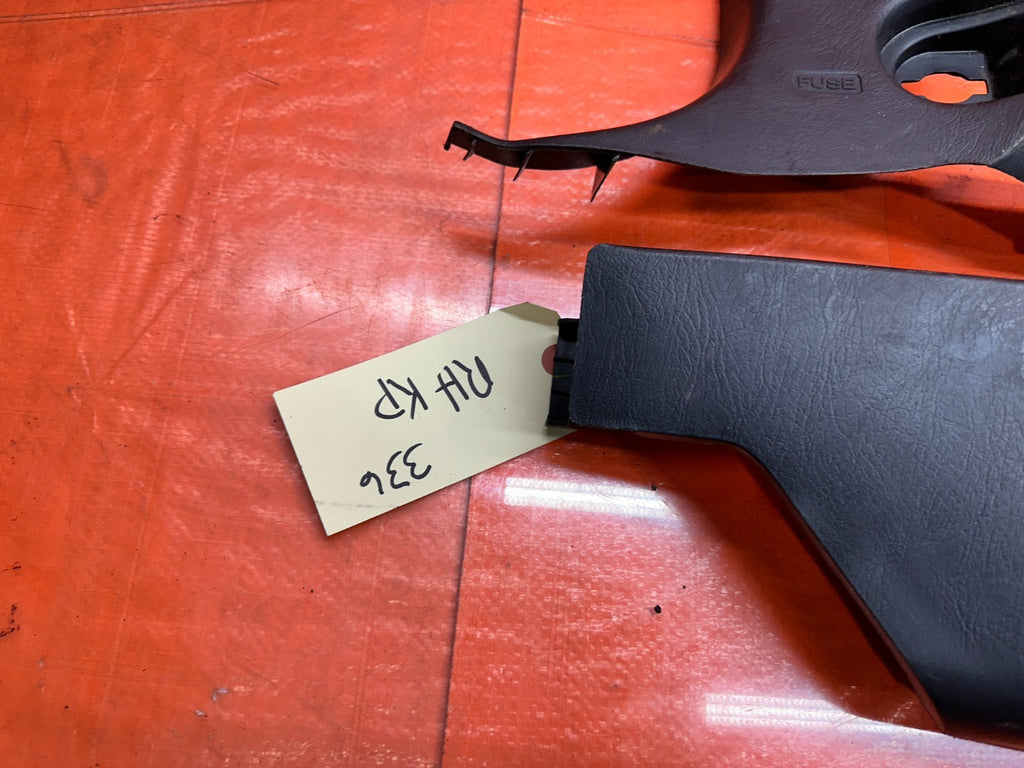 97 01 HONDA PRELUDE 2.2L DRIVER PASSENGER LEFT RIGHT KICK PANEL TRIM SET #33612