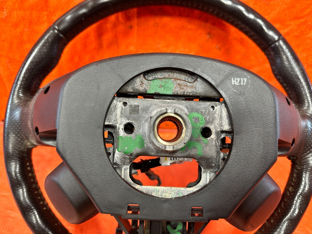 04 08 ACURA TSX LEATHER STEERING WHEEL W/ CRUISE AUDIO SWITCHES OEM #33018