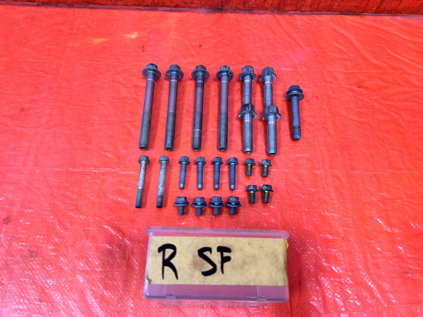 18 22 HONDA ACCORD 1.5L   REAR SUBFRAME CROSSMEMBER K FRAME BOLTS   OEM #3240
