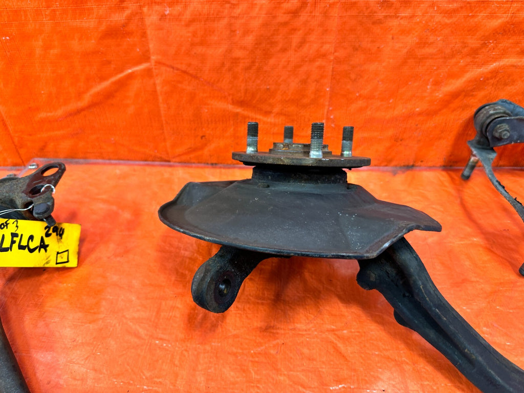 93 97 HONDA DEL SOL S & SI DRIVER LEFT FRONT SPINDLE KNUCKLE HUB & ARMS OEM #2948