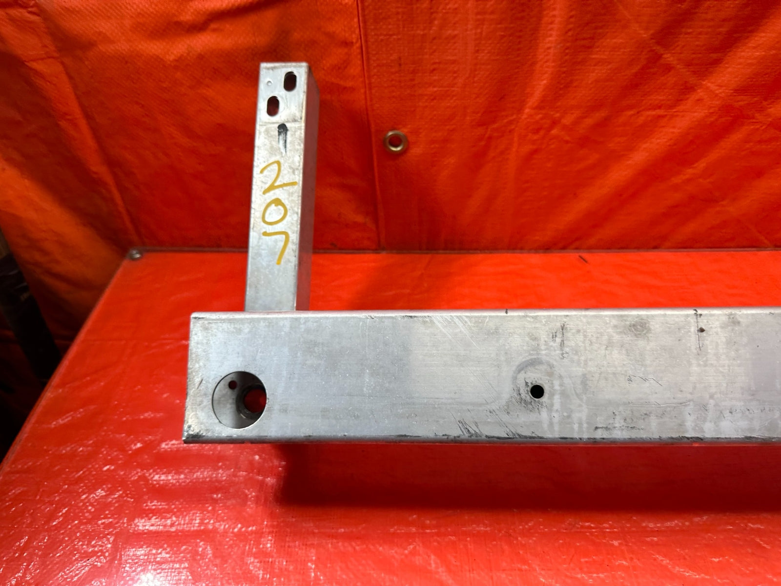 08 15 INFINITI G37 & Q60 FRONT SUB FRAME ENGINE CRADLE ALUMINUM SUPPORT BAR #2078