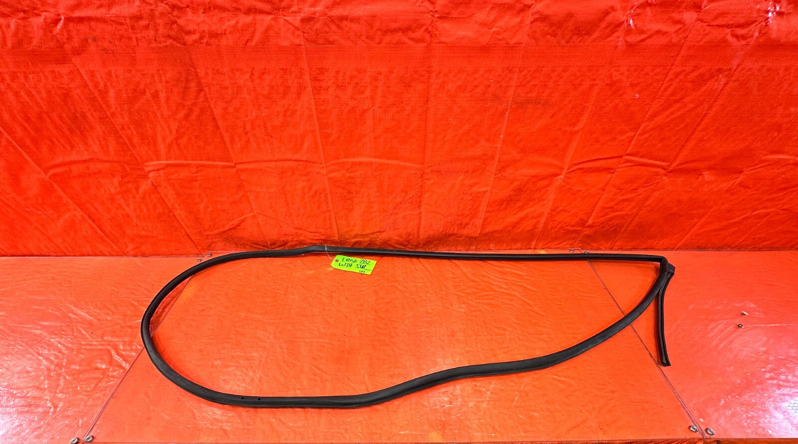 06 11 CIVIC 4D SEDAN DRIVER LEFT REAR DOOR WEATHER STRIP TRIM SEAL GASKET #2820