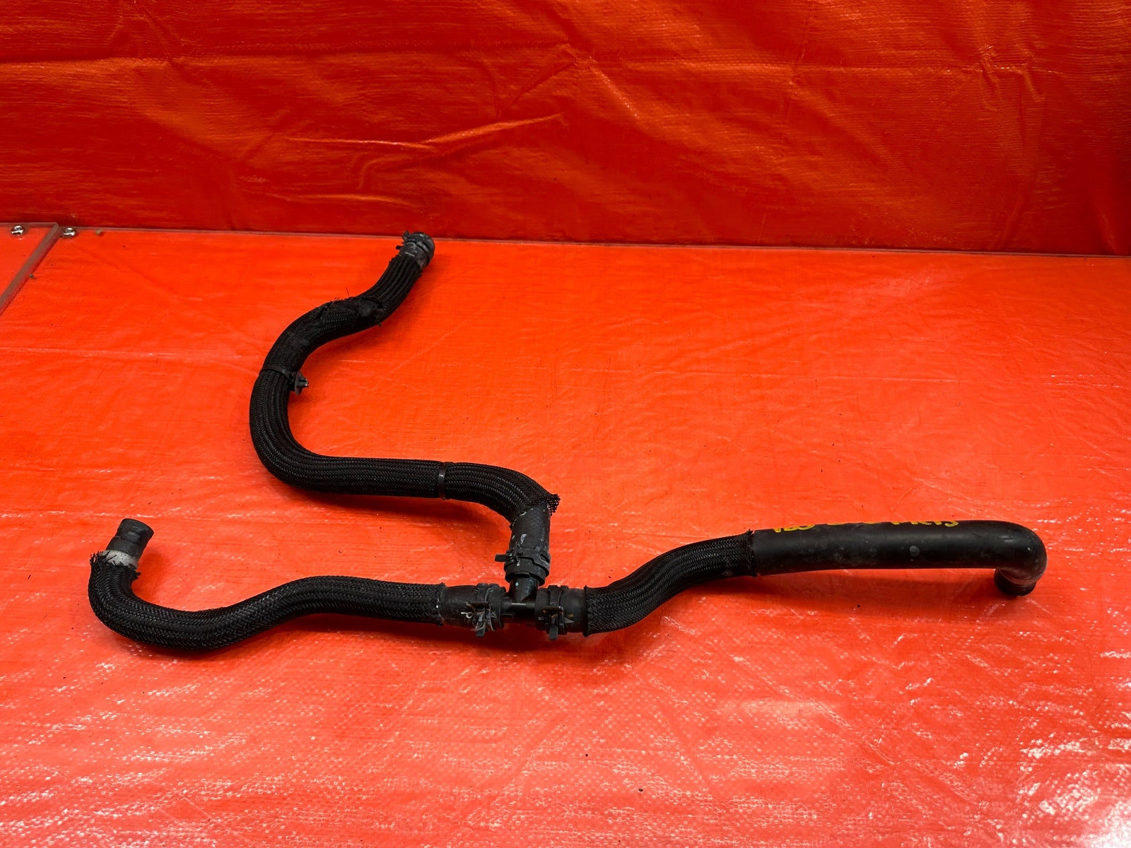 16 20 INFINITI Q50 & Q60   RED SPORT 400   AUXILARY WATER PUMP HOSE   OEM #1850