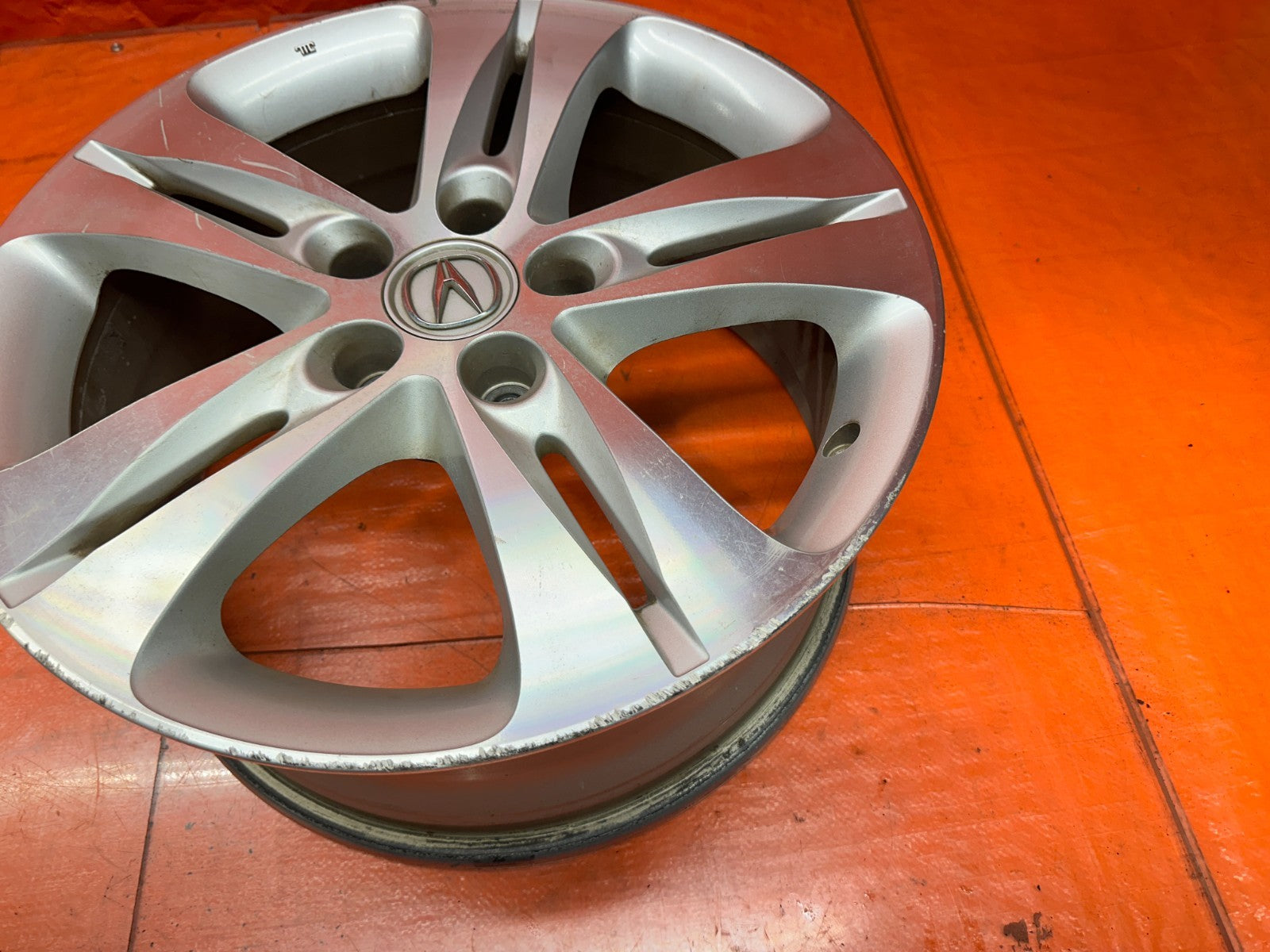 09 14 ACURA TSX V6 18 INCH 5 SPOKE ALLOY WHEEL RIM 18x8 5x114.3 OEM FACTORY4