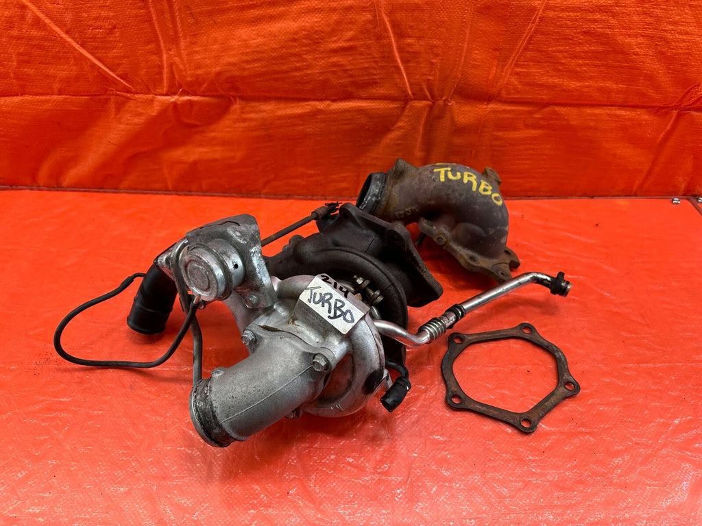 08 15 LANCER EVOLUTION X EVO 10   4B11T FACTORY TURBO CHARGER SET UP   OEM #2144