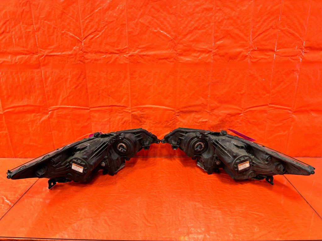 09 14 ACURA TSX   JDM MODEL BLACK HOUGING HEADLIGHT HEADLAMPS   W/ BALLASTS OEM19