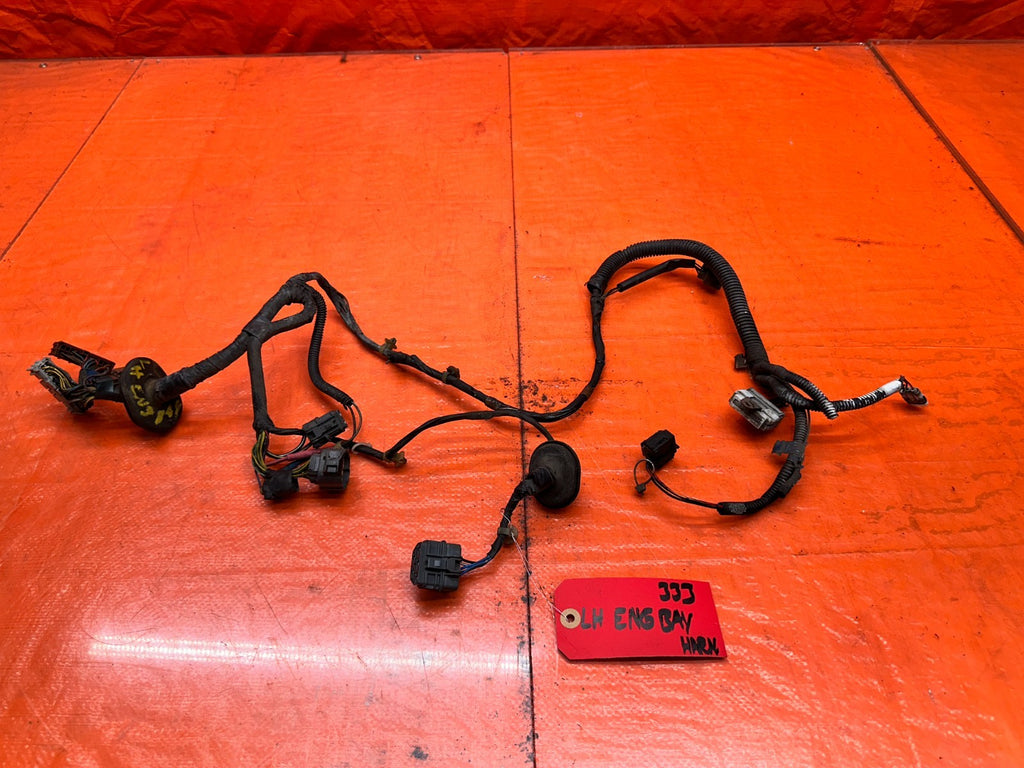 92 95 HONDA CIVIC   DRIVER LEFT ENGINE BAY UNDER HOOD HARNESS   OEM #3330