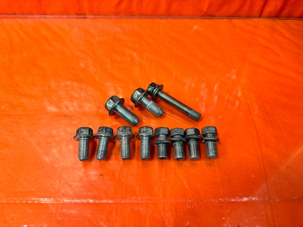 15 21 SUBARU WRX & STI   EJ257 REAR TRANSMISSION BRACKET BOLTS HARDWARE OEM 2660