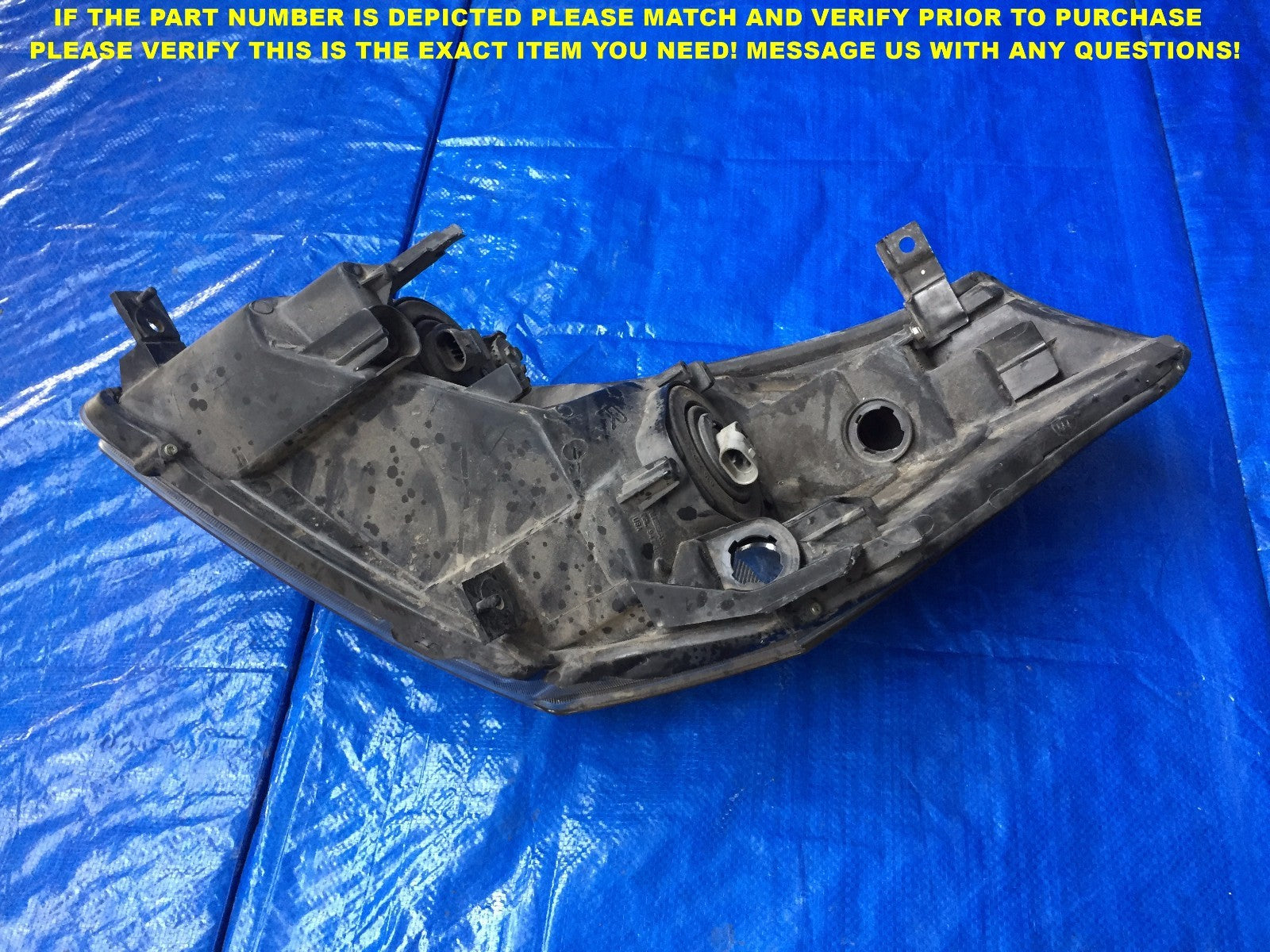 OEM 2004 2005 2006 2007 2008 2009 NISSAN QUEST PASSENGER RIGHT HEADLIGHT4