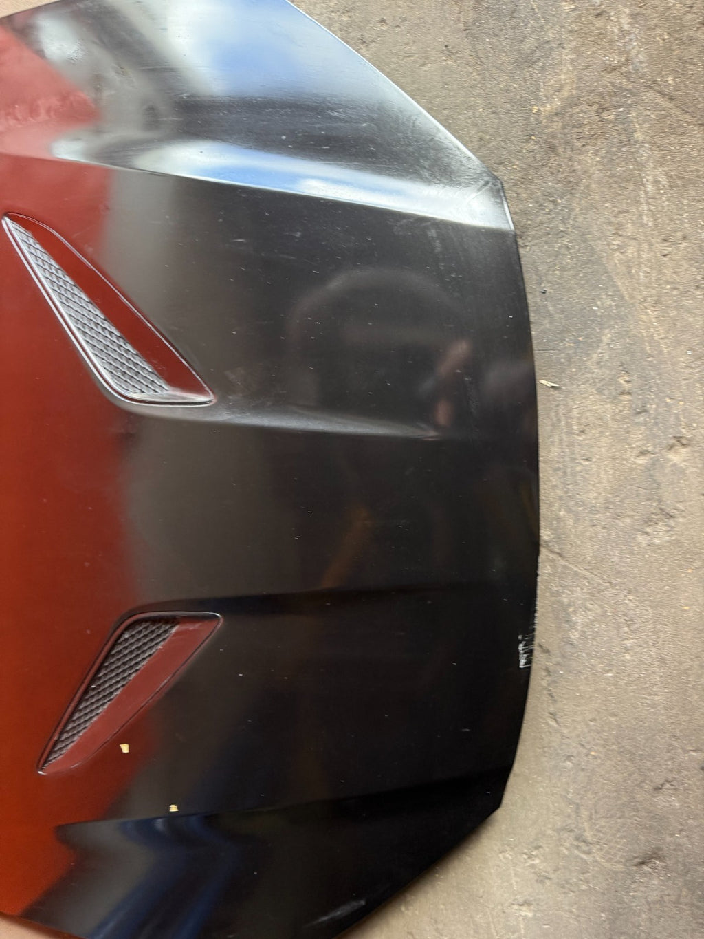 13 16 HYUNDAI GENESIS COUPE   HOOD BONNETT ASSEMBLY W/ ALL SCOOPS & TRIM OEM 3187