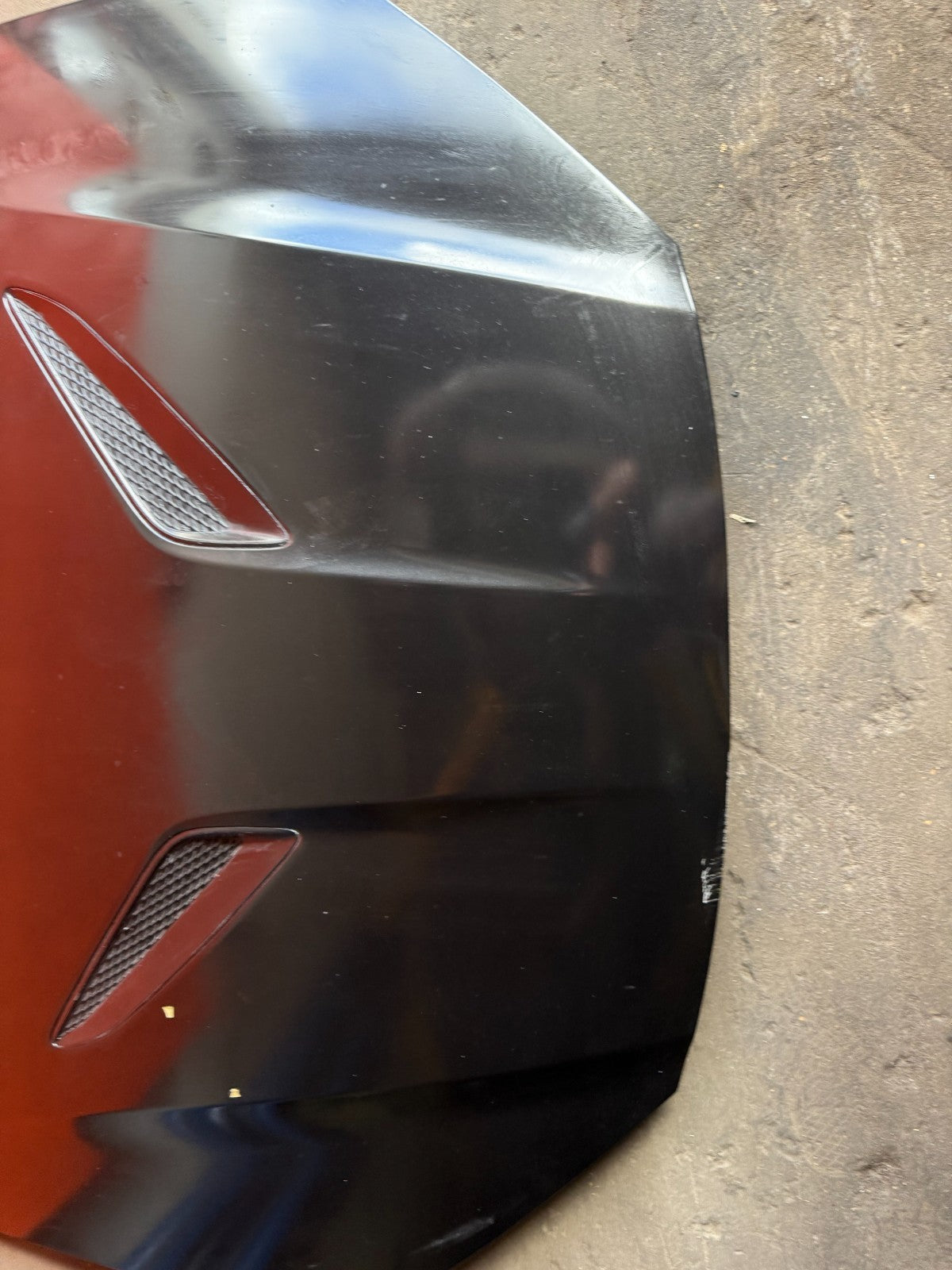 13 16 HYUNDAI GENESIS COUPE   HOOD BONNETT ASSEMBLY W/ ALL SCOOPS & TRIM OEM 3187