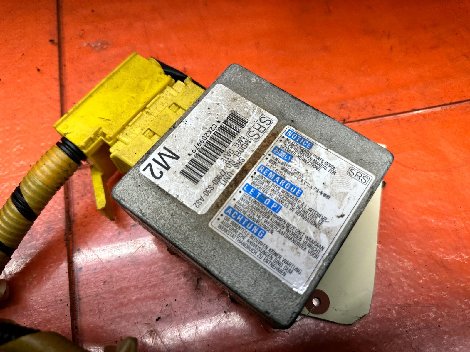 97 01 HONDA PRELUDE 2.2L INTRICATE MISSION 2 JUPITER MODULE  77960 S30 A82 #33610