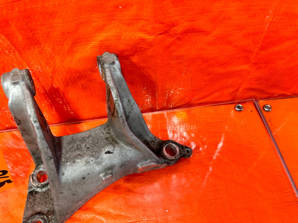 12 15 HONDA CIVIC SI K24Z7 6 SPEED MANUAL ALUMINUM TRANSMISSION BRACKET OEM 2656