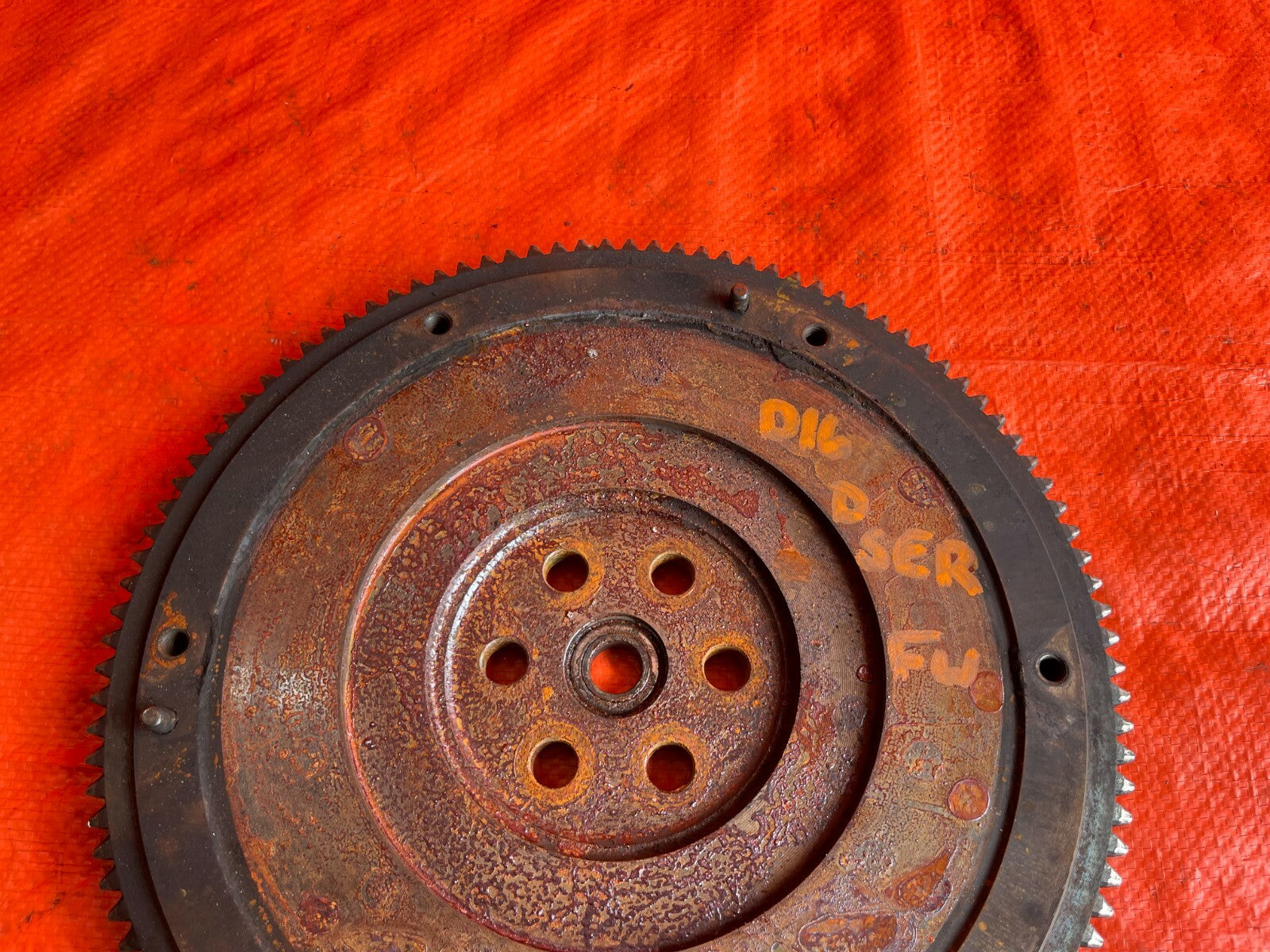 92 95 HONDA CIVIC & DEL SOL  / MANUAL / STICK SHIFT / ENGINE MOTOR FLYWHEEL OEM 5