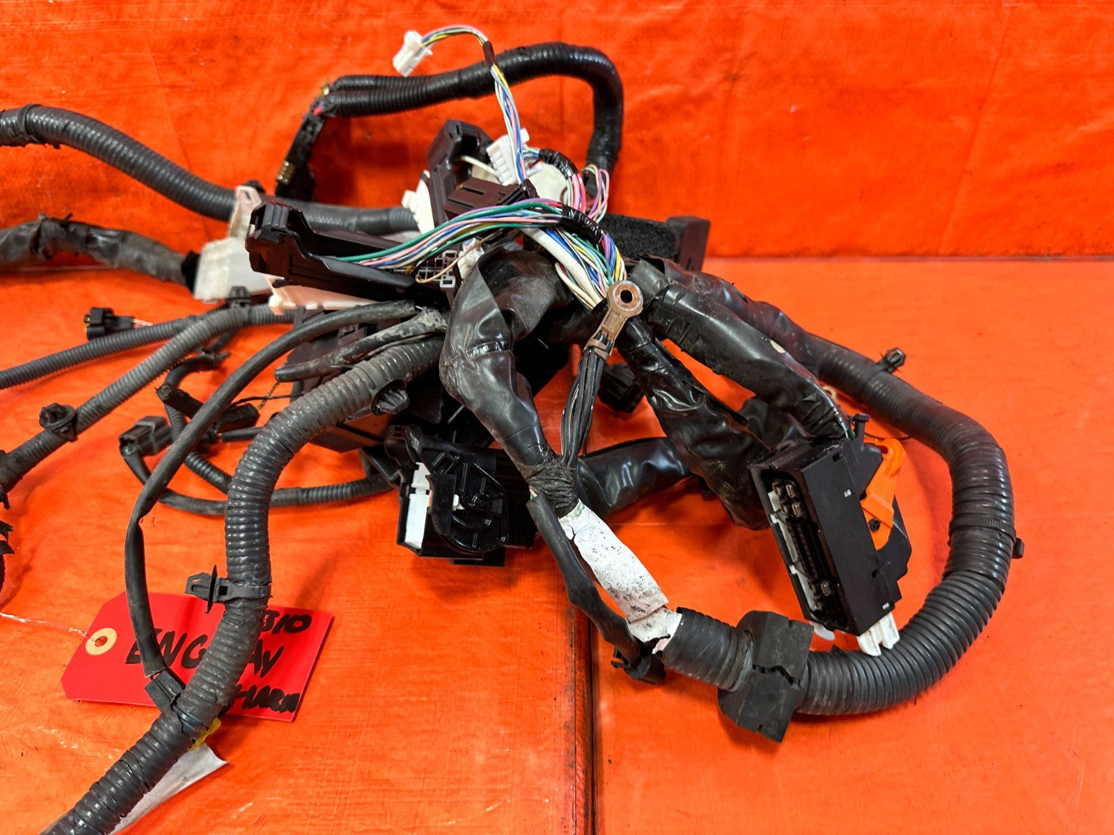 09 10 INFINITI G37 CONVERTIBLE ENGINE BAY / UNDER HOOD WIRING HARNESS WIRE LOOM10