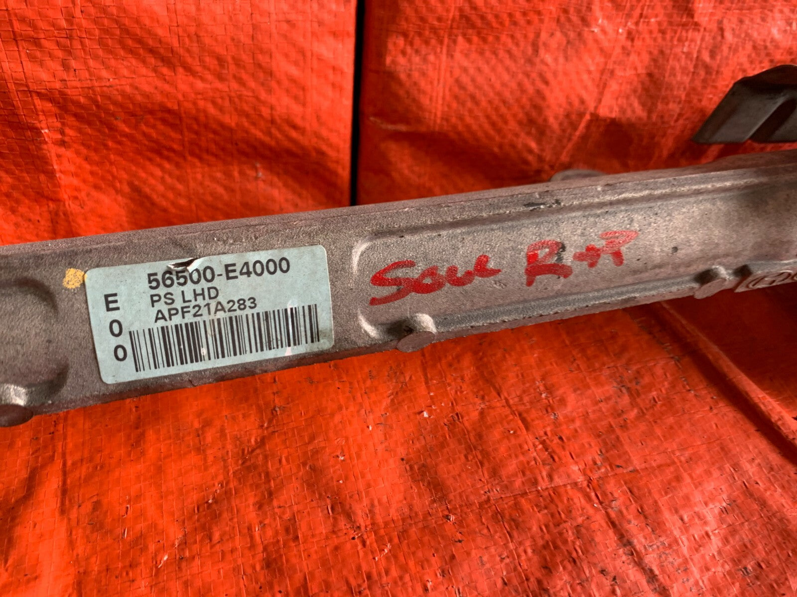 17 19 KIA SOUL 2.0L PLUS + MODEL   POWER STEERING RACK   56500 E40006