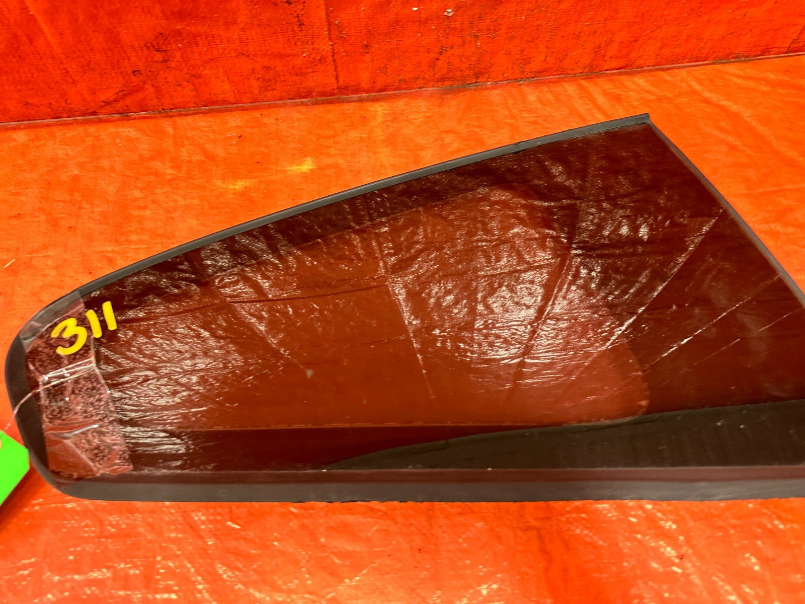 09 15 INFINITI G37 CONVERTIBLE   RIGHT REAR QUARTER VENT GLASS WINDOW OEM #3114