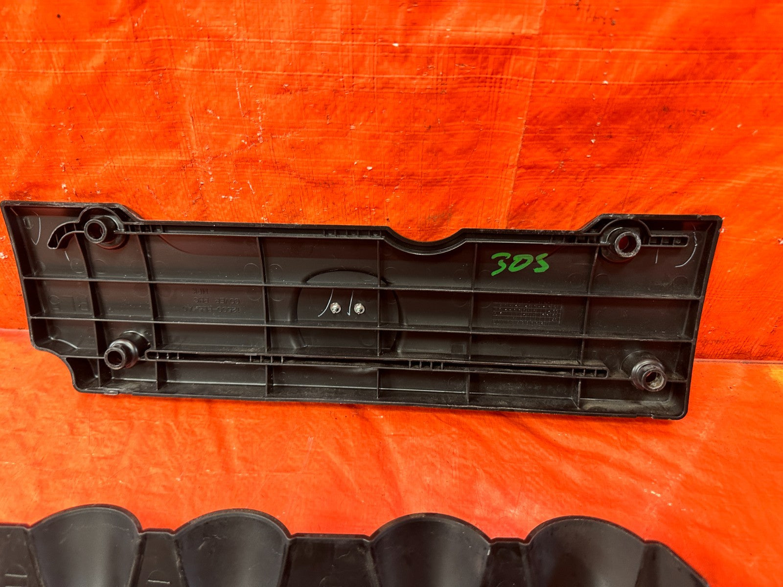 09 14 ACURA TSX   2.4L   K24Z3   INTAKE MANIFOLD COIL PACK COVER PLASTIC TRIM4
