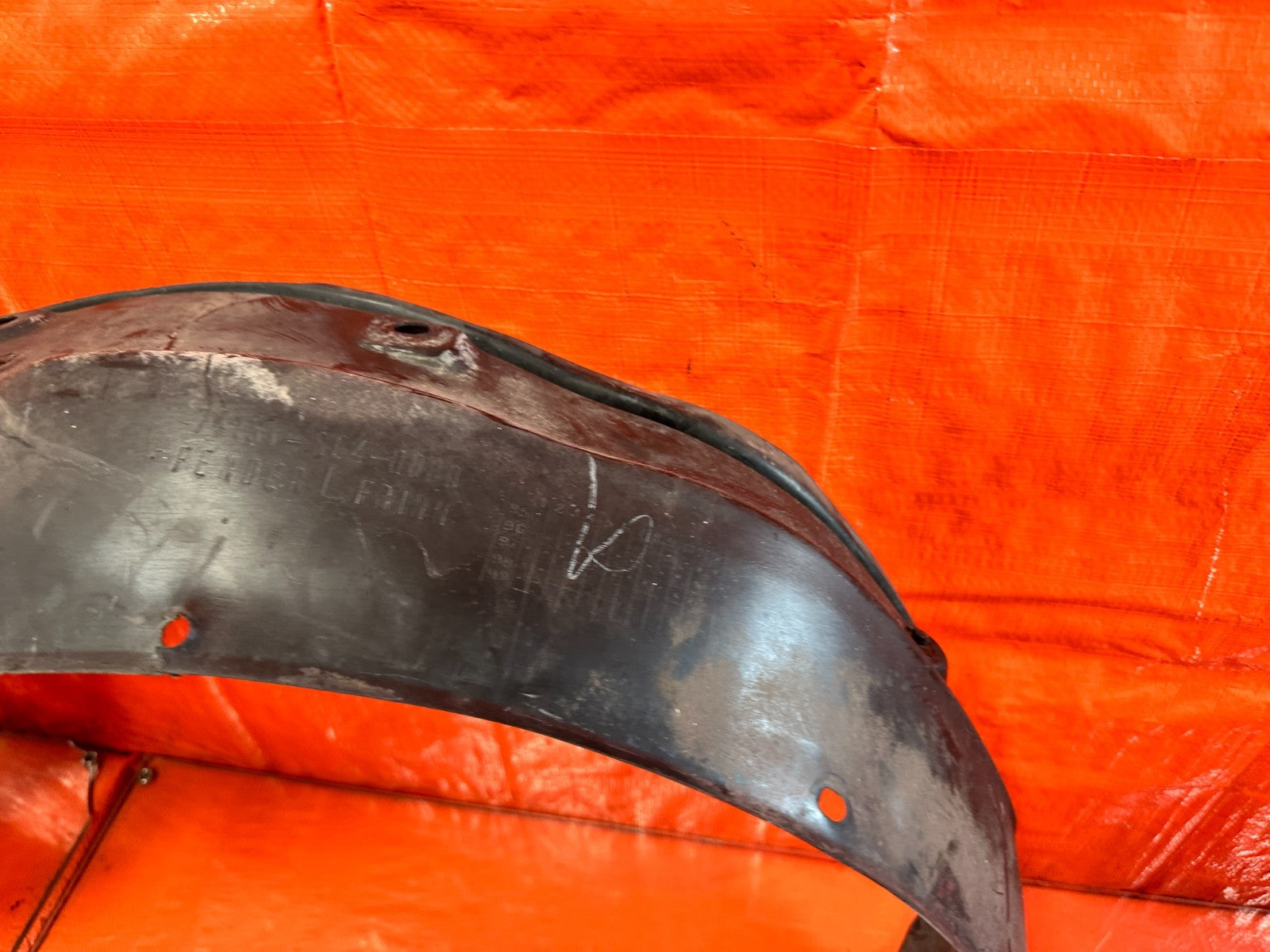 96 98 HONDA CIVIC   FENDER LINER SPLASH SHIELD   DRIVER LEFT FRONT   OEM #3196