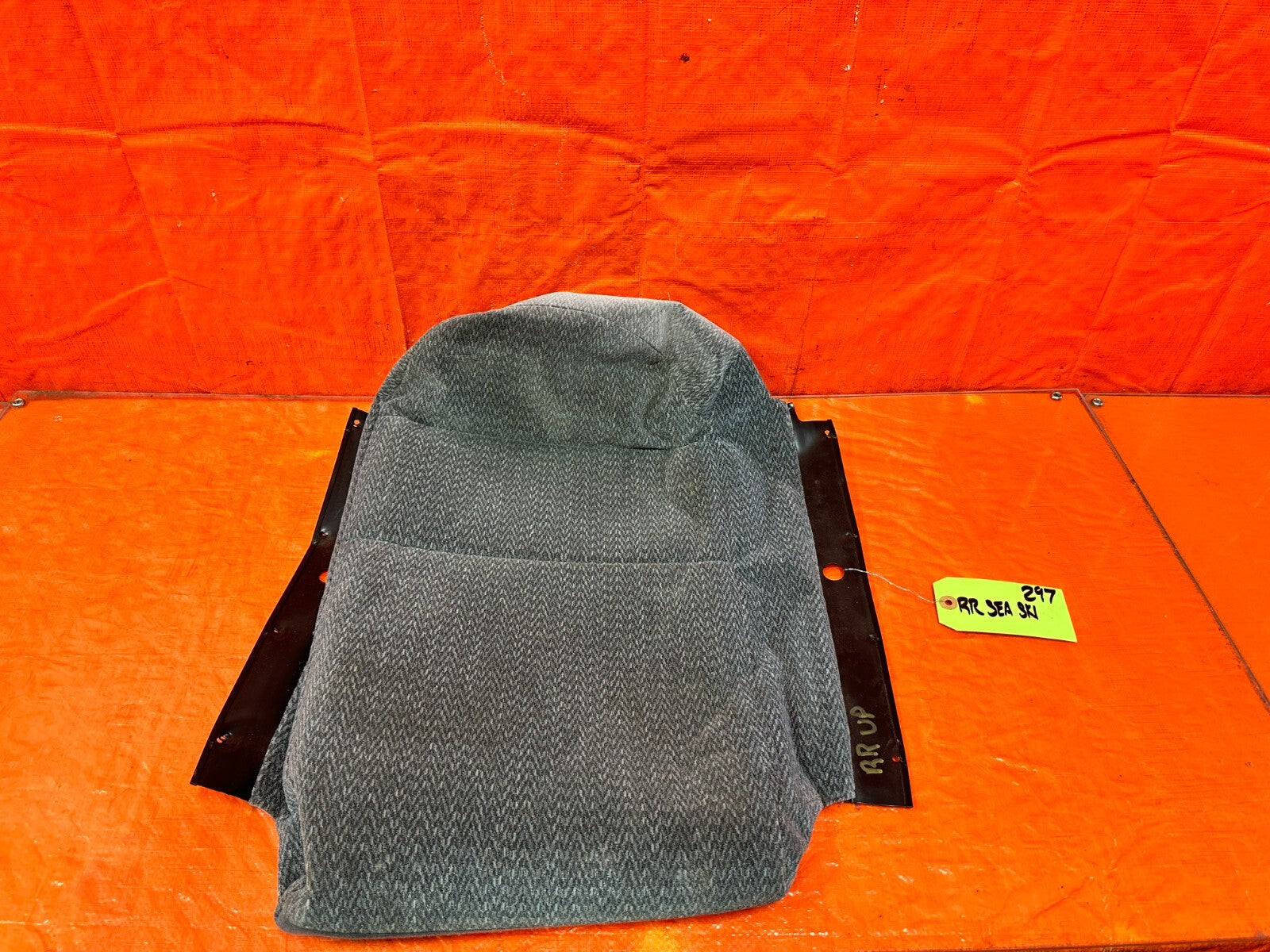 96 00 HONDA CIVIC SEDAN 4D   PASSENGER RIGHT REAR UPPER SEAT SKIN WRAP OEM #2970