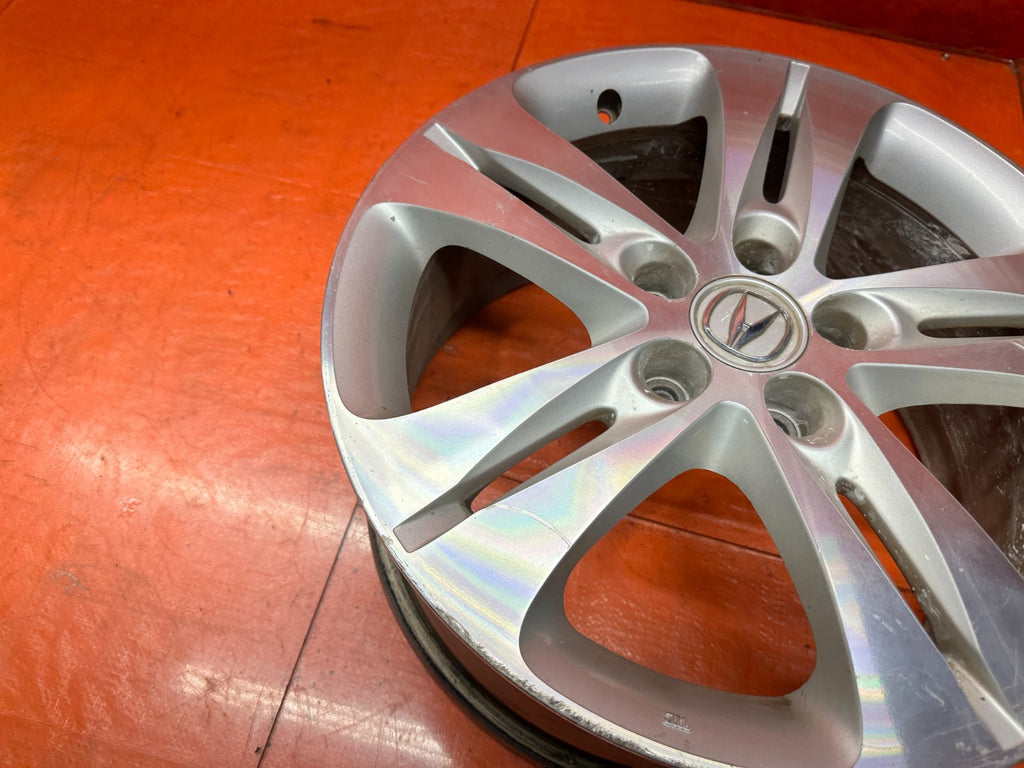09 14 ACURA TSX V6 18 INCH 5 SPOKE ALLOY WHEEL RIM 18x8 5x114.3 OEM FACTORY  29