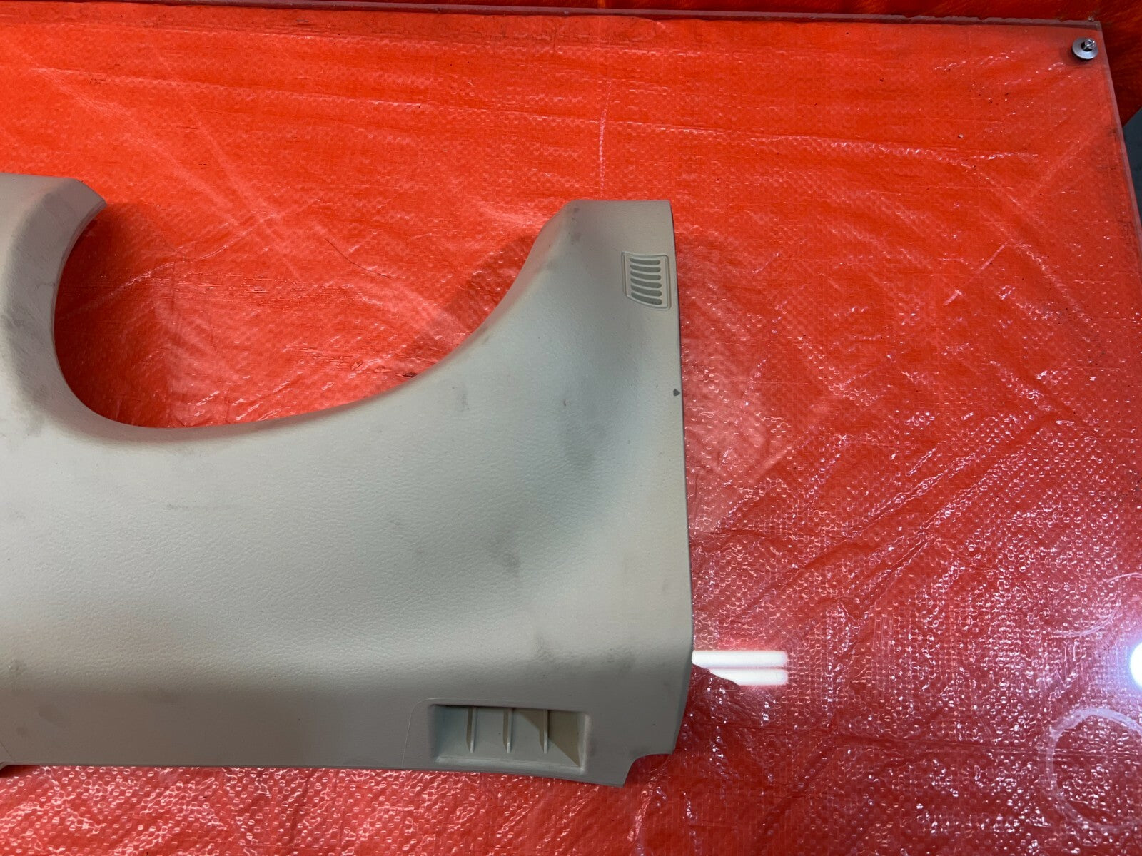 14 16 INFINITI Q50   KNEE TRIM UNDER STEERING COLUMN COVER   BEIGE   OEM #1053