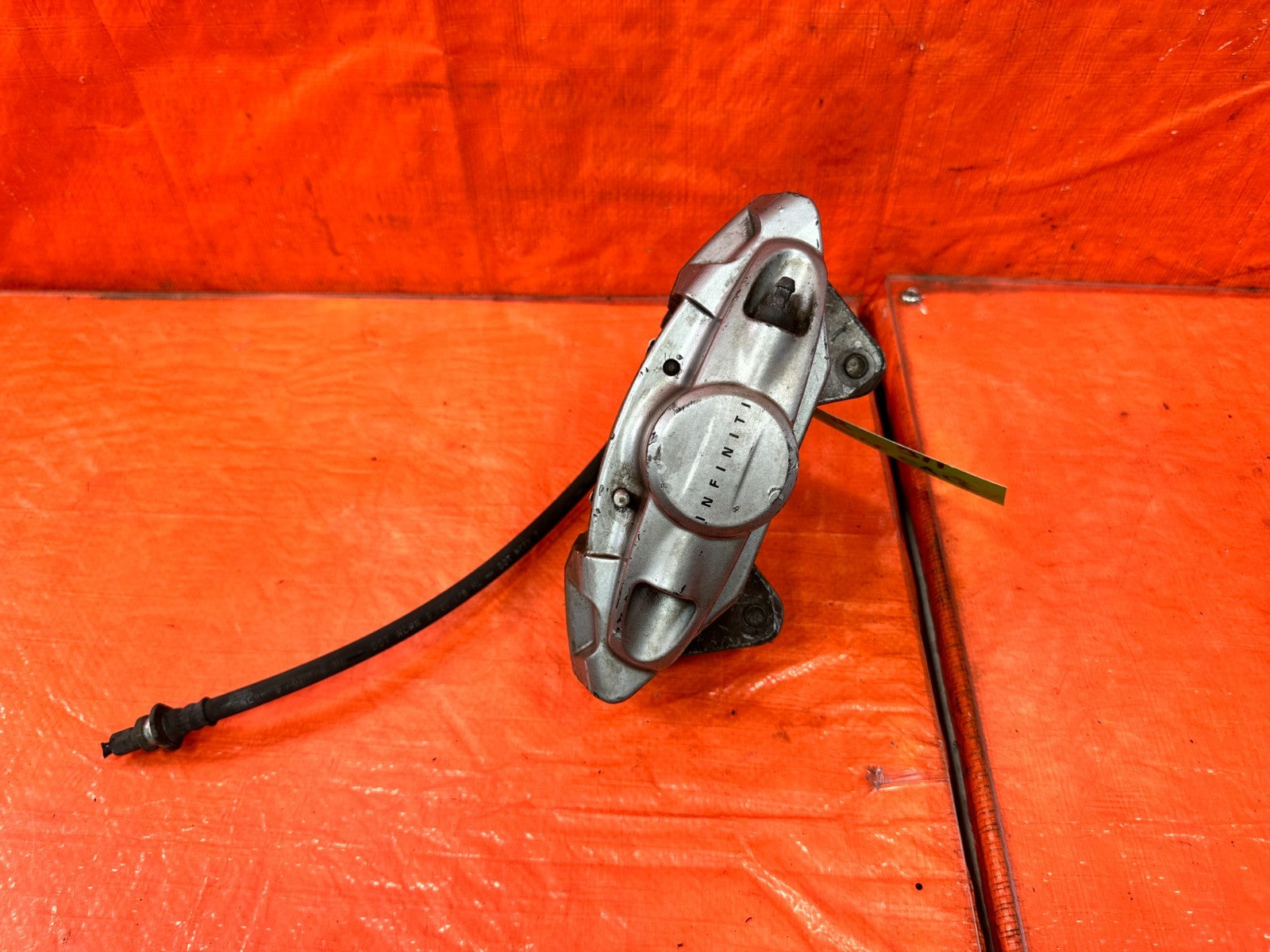 08 15 G37 Q60 14 23 Q50 SPORT   AKEBONO   DRIVER LEFT REAR CALIPER OEM 3110