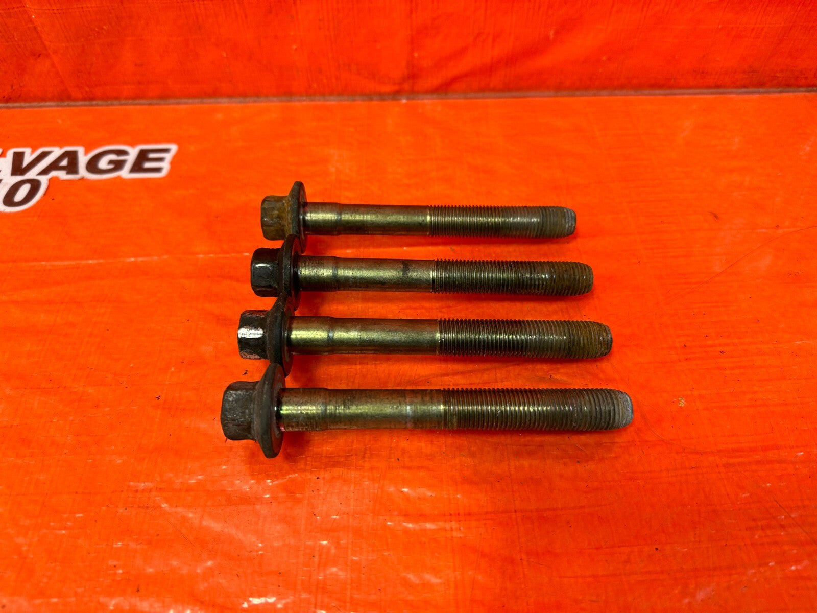 02 06 ACURA RSX   FRONT SUBFRAME CROSSMEMBER ENGINE CRADLE BOLTS HARDWARE #2540