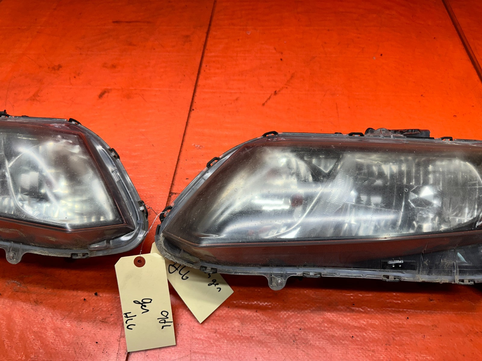 13 15 HONDA CIVIC 1.8L 4D SEDAN DRIVER PASSENGER LEFT RIGHT HEADLIGHTS SET OEM7