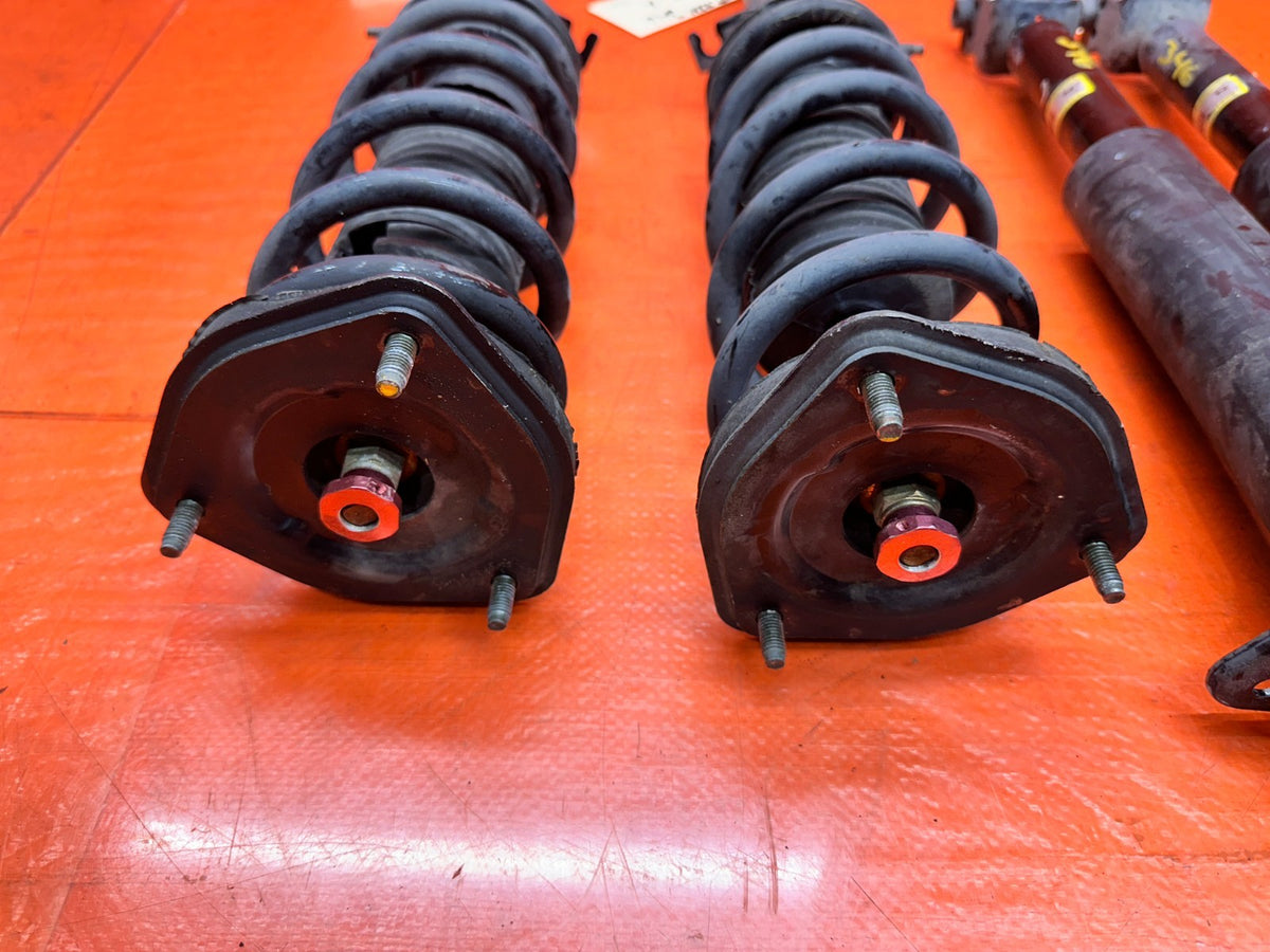 03-08 NISSAN 350Z FRONT SHOCKS SPRINGS STRUTS AND REAR SHOCKS SET OEM #34613