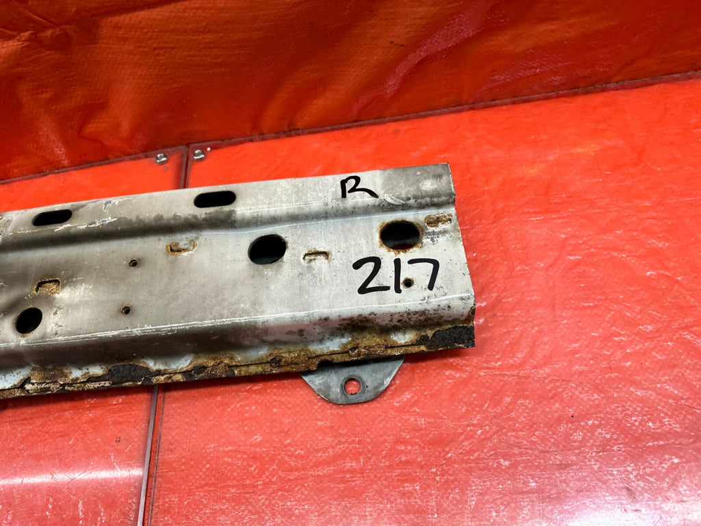 08 15 LANCER EVOLUTION X EVO 10   REAR CRASH BEAM REINFORCEMENT RE BAR   OEM 2171