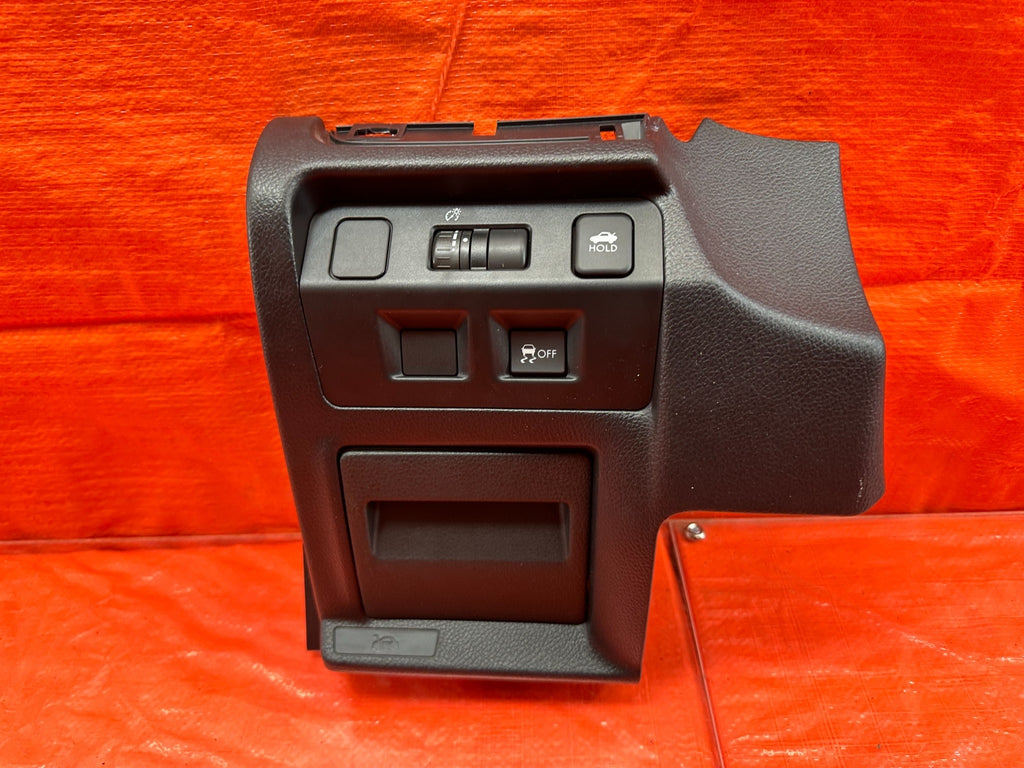 15 21 SUBARU WRX & STI   LEFT KNEE TRIM W/ DIMMER TRACTION FUSE DIAGRAM SWITCH6