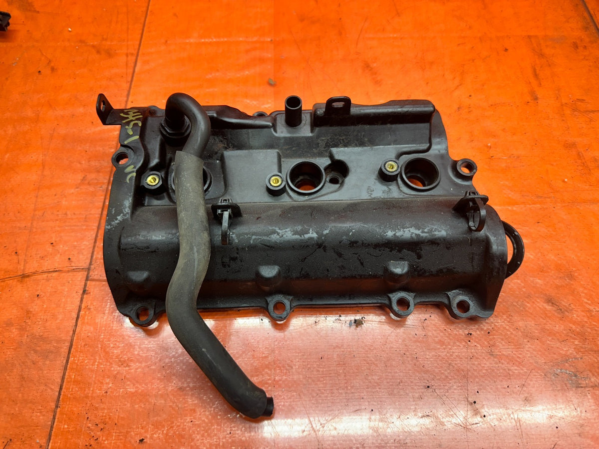 14-15 INFINITI Q50 3.7L AWD VQ37VHR DRIVER LEFT ENGINE VALVE COVER BARE TUBE OEM9