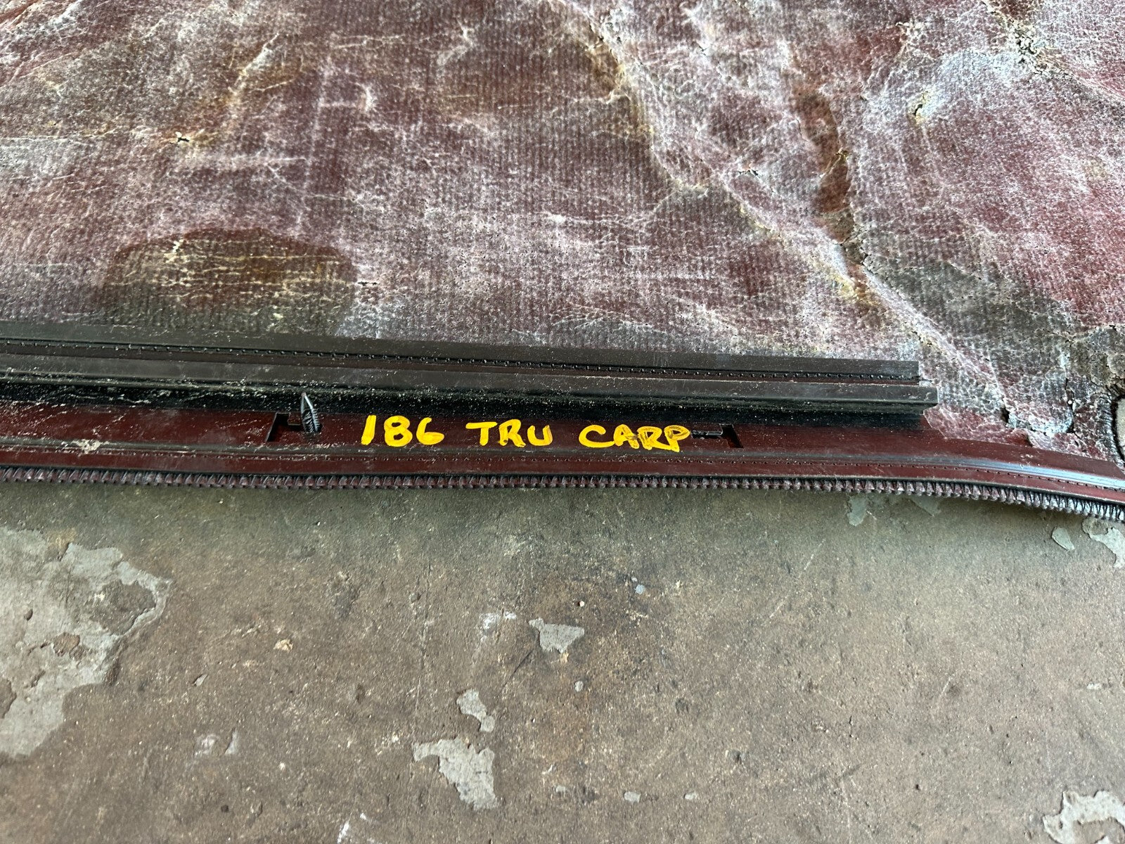02 05 HONDA CIVIC SI EP3 HATCHBACK REAR SEAT HATCHBACK CARGO AREA CARPET OEM 18616