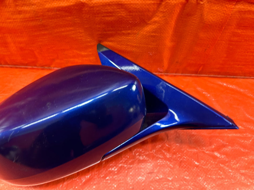 08 15 INFINITI G37 & Q60 PASSENGER RIGHT EXTERIOR SIDE VIEW MIRROR BLUE OEM #2076