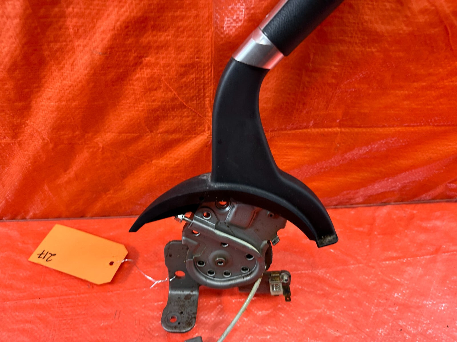 08 15 LANCER EVOLUTION X EVO 10   ALUMINUM MODEL EMERGENCY PARLING BRAKE OEM 2176