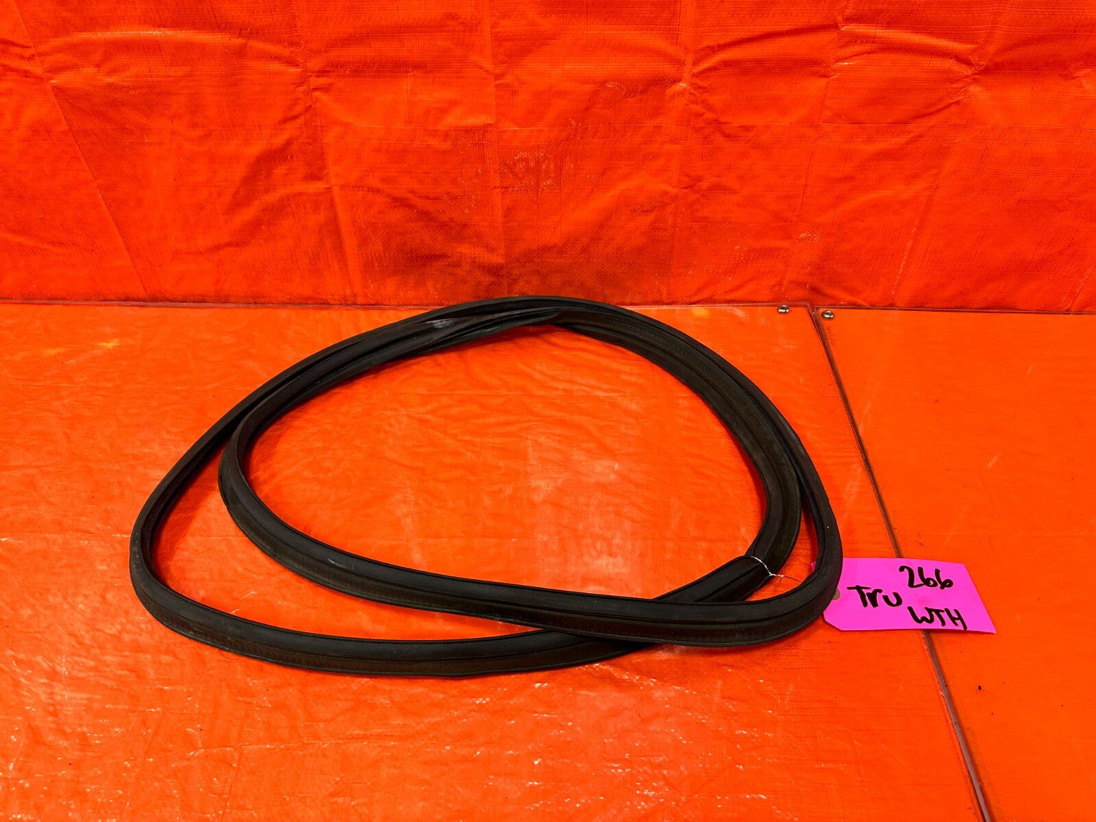 15 20 SUBARU WRX STI   REAR TRUNK WEATHER STRIP GASKET SEAL   OEM FACTORY #2660