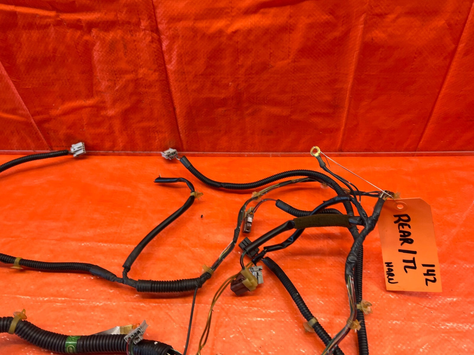 1998 98 HONDA CIVIC EX LX SEDAN   REAR TAIL LIGHT LAMP WIRING HARNESS WIRE LOOM5
