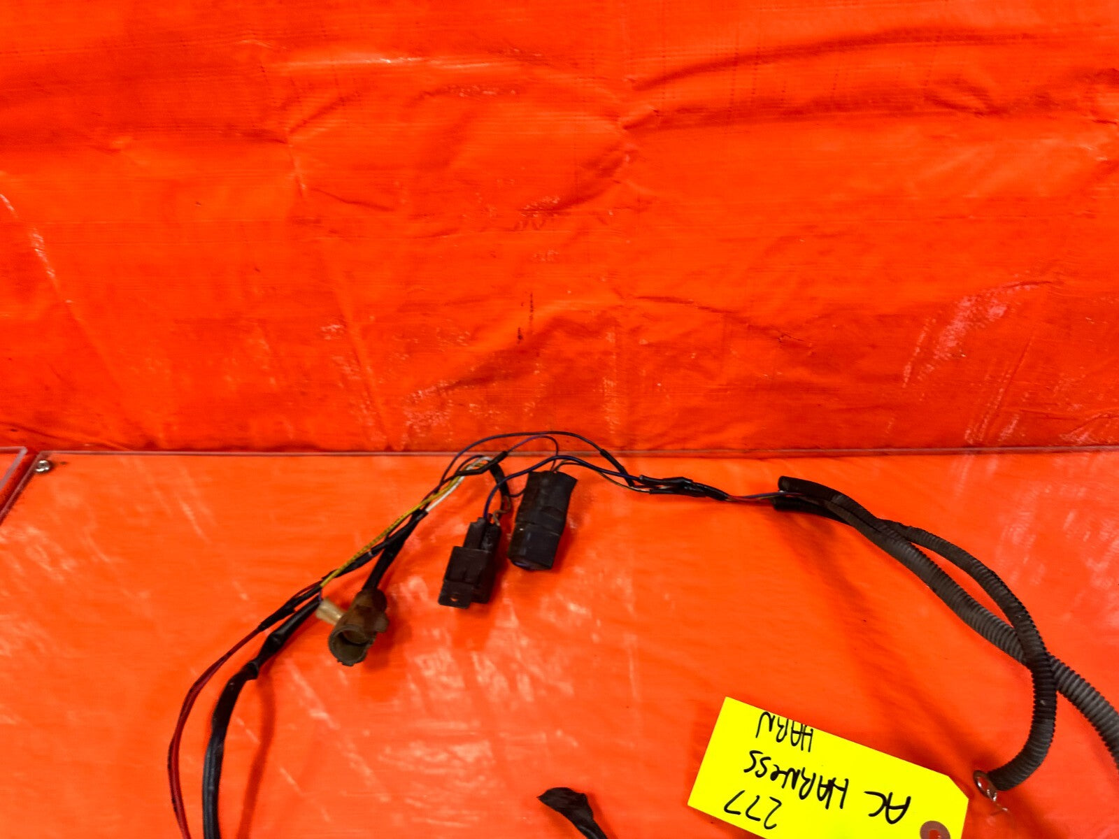 88 89 HONDA CRX DX   ENGINE BAY AIR CONDITIONING AC WIRE HARNESS WIRING LOOM OEM7
