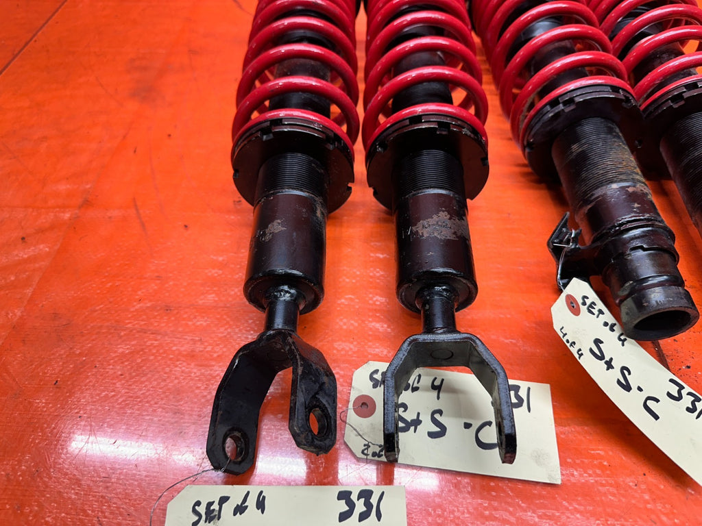 94 01 ACURA INTEGRA RACELAND ADJUSTABLE SUSPENSION COILOVERS SET #33110