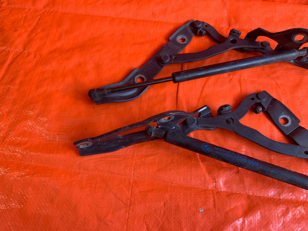 OEM 2007 07 BMW 335Xi 335i AWD SEDAN HOOD HINGE SET DRIVER LEFT PASSENGER RIGHT9