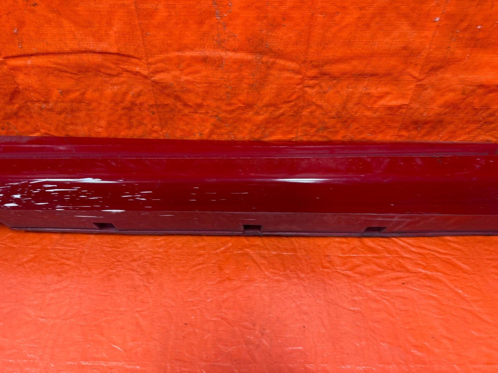 08 15 INFINITI G37 Q60 COUPE   SIDE SKIRT ROCKER MOLDING TRIM LEFT SIDE OEM #3289