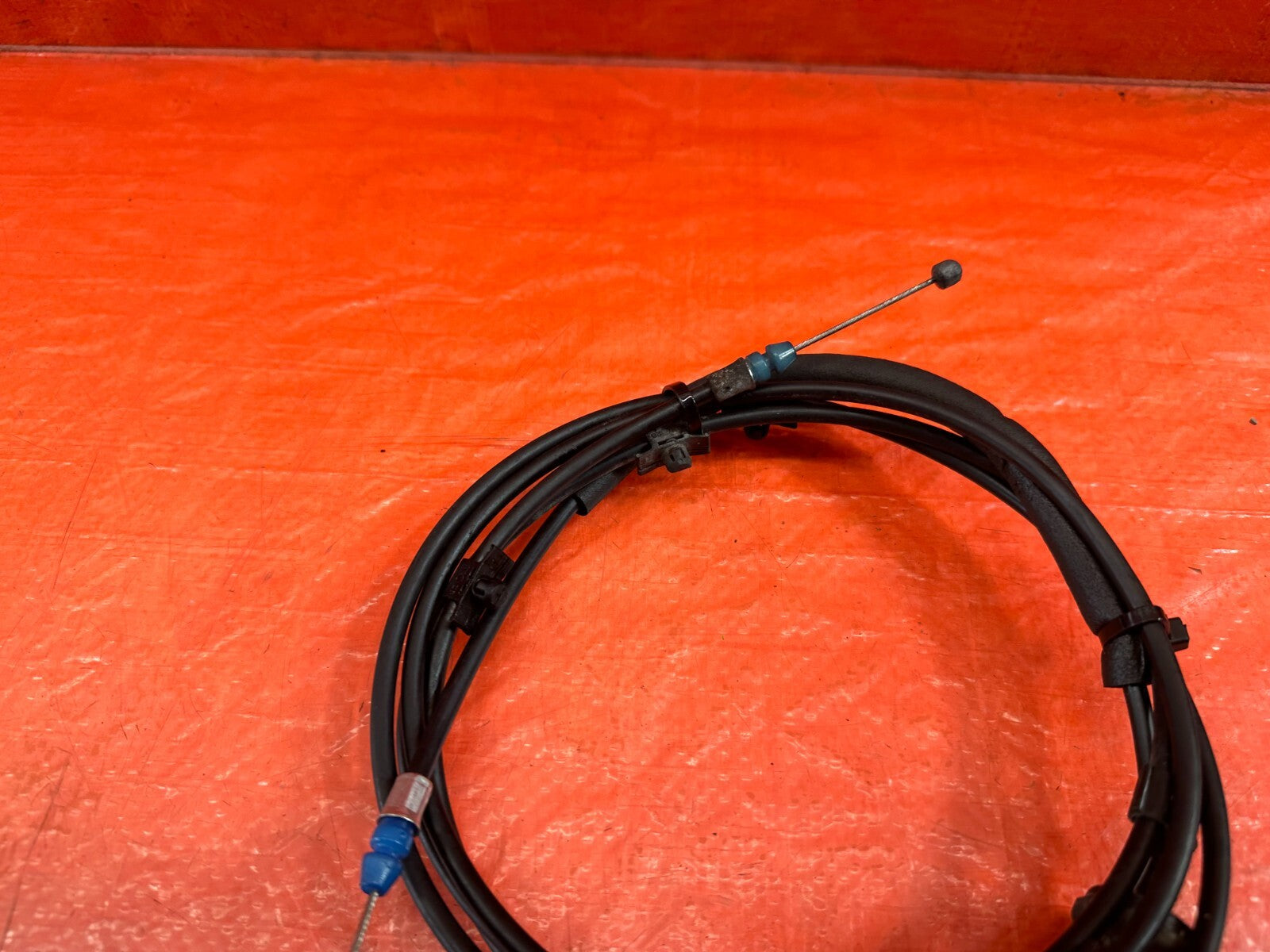 00 09 HONDA S2000   HOOD RELEASE WIRE CABLE W/ PULL LEVER HANDLE   OEM #2252