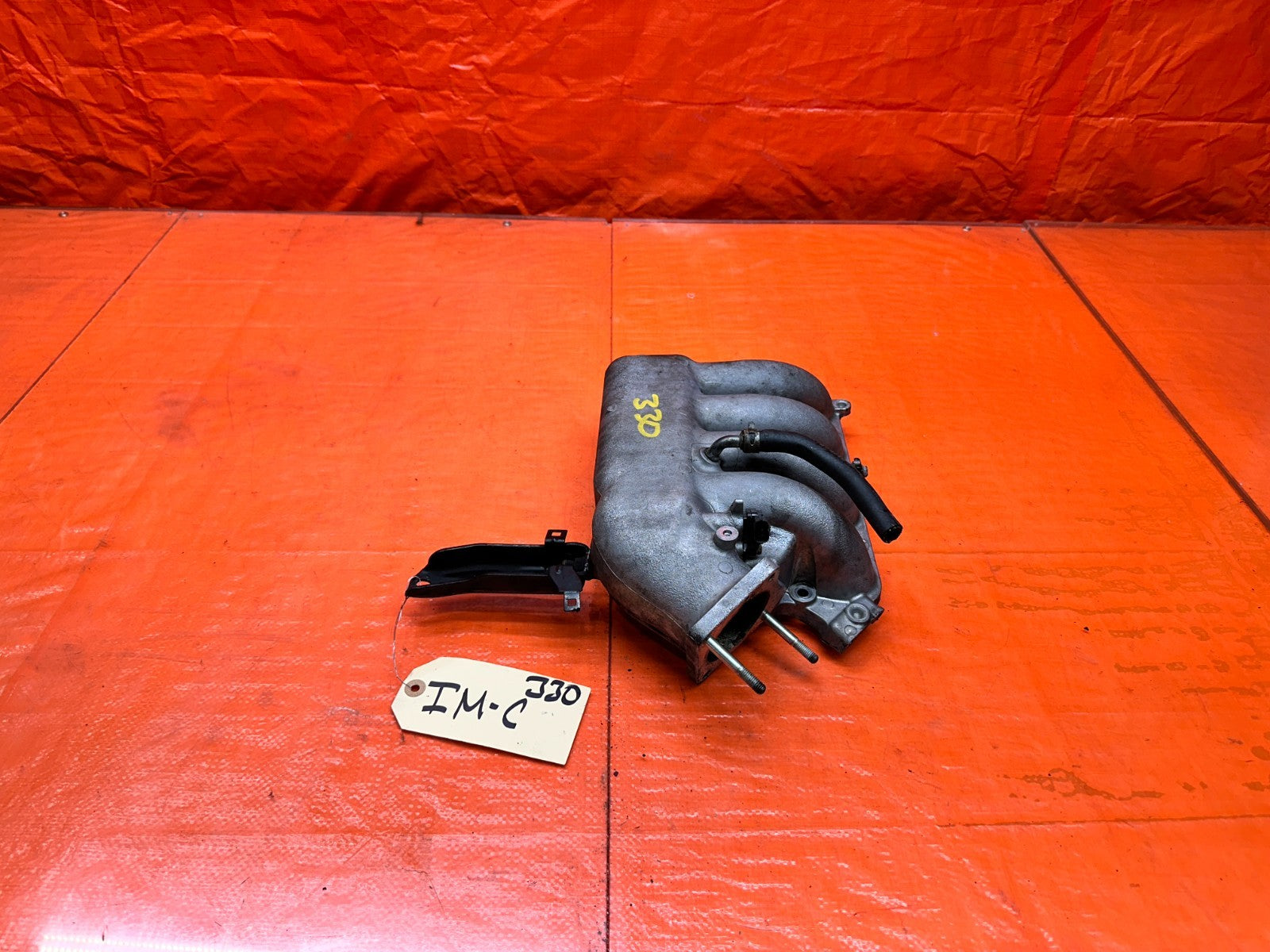 04 08 ACURA TSX 2.4L OUTER ALUMINUM INTAKE MANIFOLD PLENUM OEM #3304