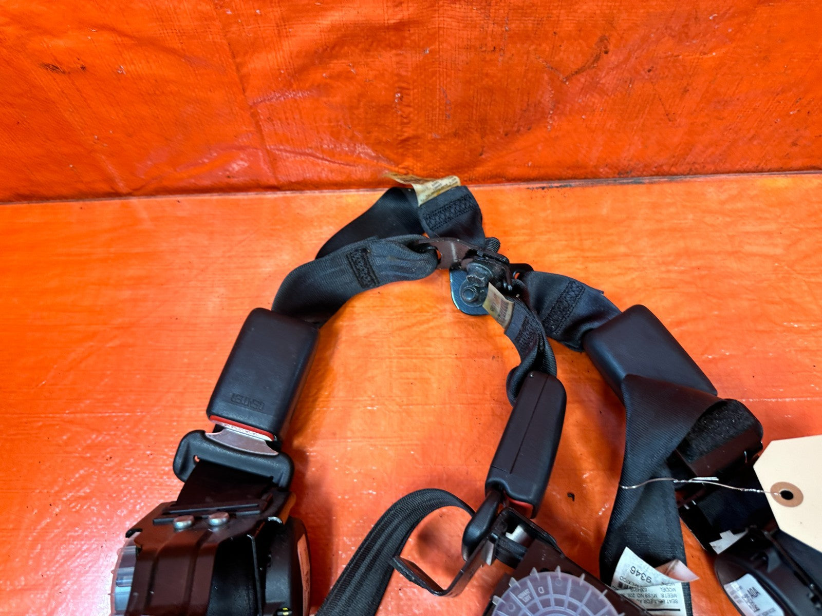 18 22 HONDA ACCORD 1.5L   LEFT AND RIGHT REAR SEAT BELTS SAFETY BELTS OEM #3247